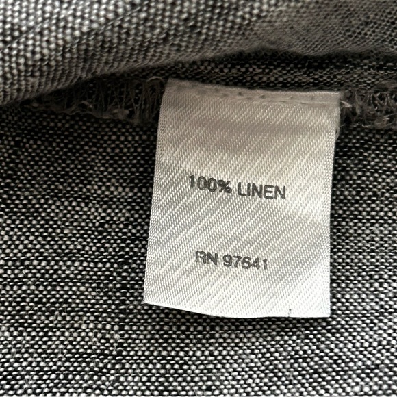 J. Jill Love Linen Long Sleeve Button Down Tunic - Picture 5 of 9